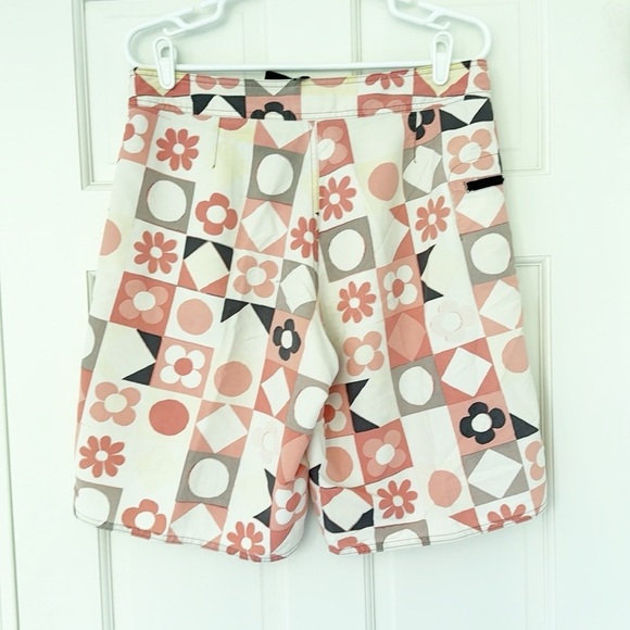 Patagonia Other - PATAGONIA board shorts size 32 orange white nylon